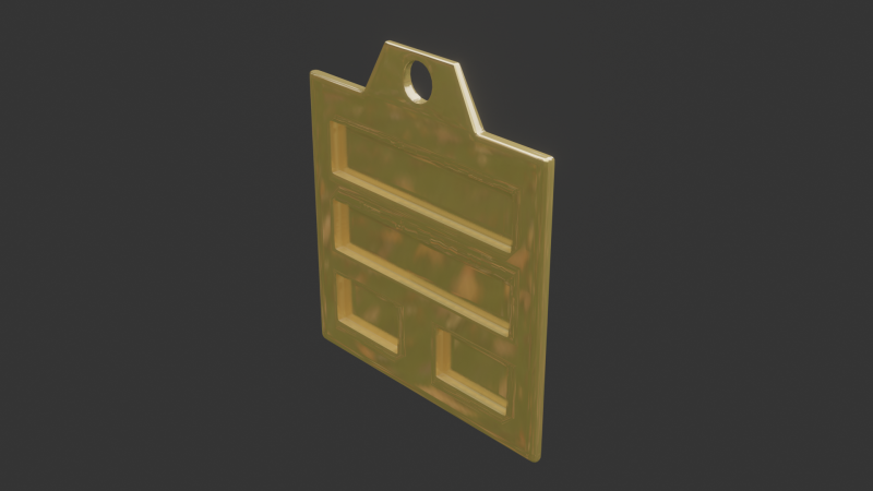 Bagua xun mk2 pendant Modelo 3D .c4d .max .obj .3ds .fbx .stl .blend 