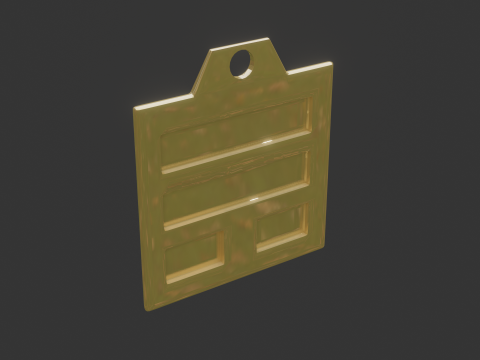 Bagua xun mk2 pendant Modelo 3D