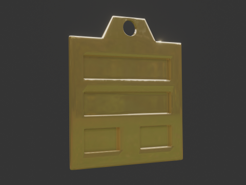 Bagua xun mk2 pendant Modelo 3D