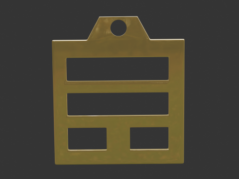Bagua xun mk3 pendant Model 3D