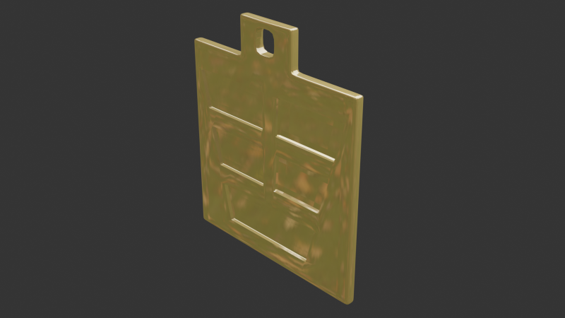 Bagua zhen mk1 pendant Modello 3D .c4d .max .obj .3ds .fbx .stl .blend 