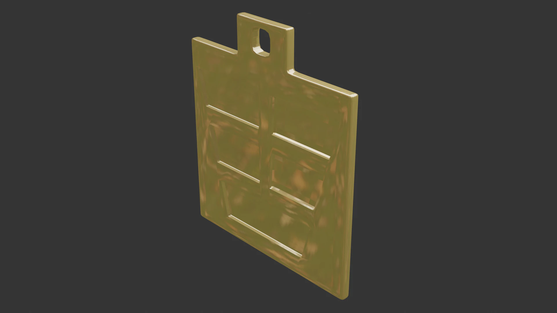 Bagua zhen mk1 pendant 3D Model .c4d .max .obj .3ds .fbx .stl .blend 