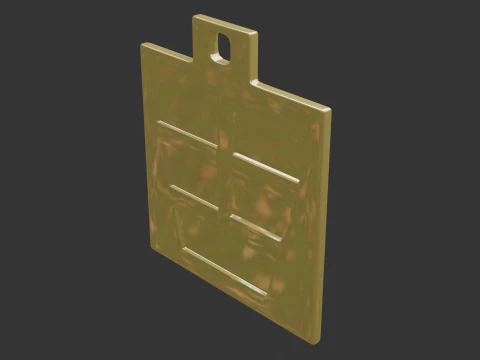 Colgante Bagua zhen mk1 Modelo 3D