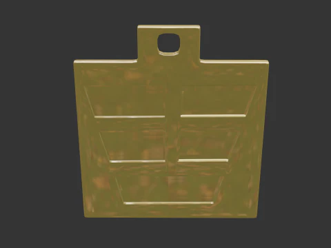 Bagua zhen mk1 pendant 3D Model