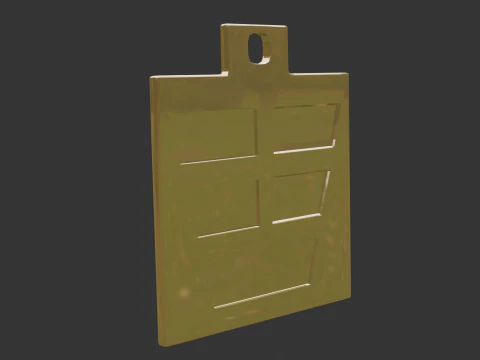 Bagua zhen mk1 pendant 3D Model