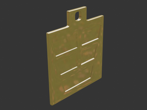 Bagua zhen mk1 pendant Modello 3D