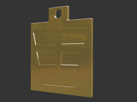 Bagua zhen mk1 pendant Modello 3D