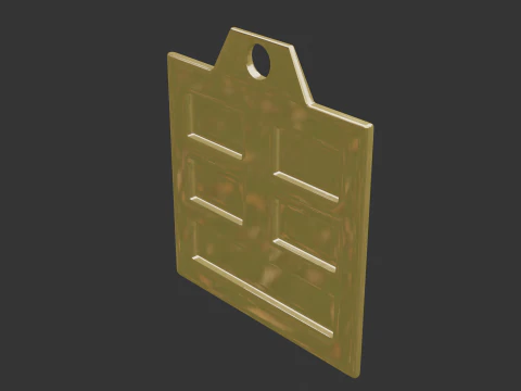 Colgante Bagua zhen mk2 Modelo 3D