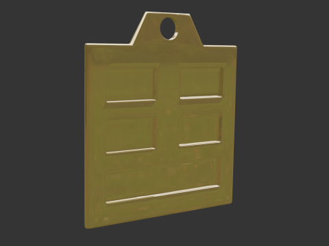 Bagua zhen mk2 pendant Modello 3D