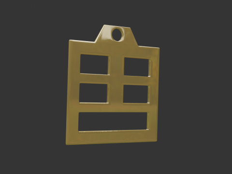 Bagua zhen mk3 pendant 3D 模型