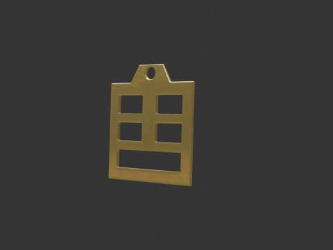 Bagua zhen mk3 pendant 3D 模型
