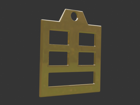 Bagua zhen mk3 pendant 3D 模型