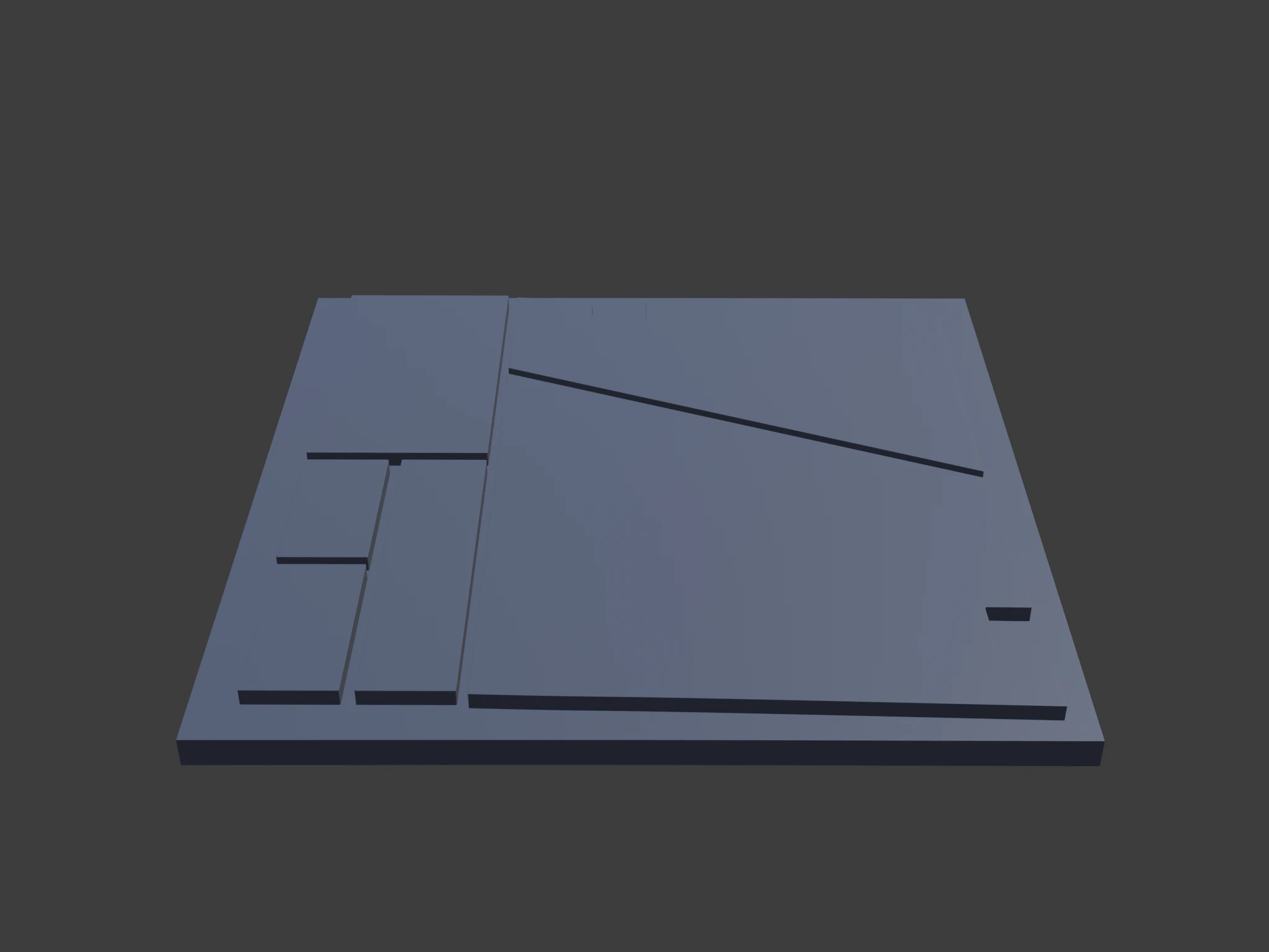 SF 패널 a 3D 모델 .c4d .max .obj .3ds .fbx .stl .blend 