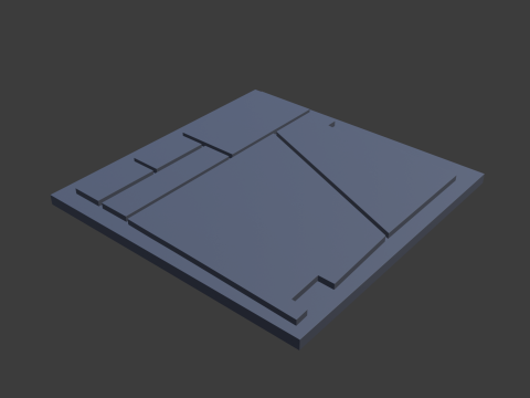 Sci fi panel a Model 3D