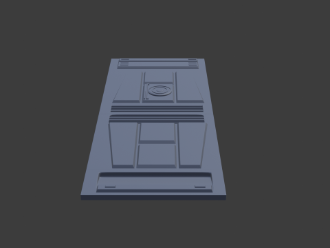 Sci fi panel b 3D 모델