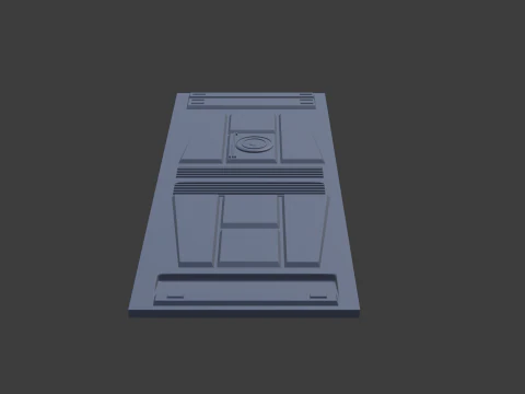 SF 패널 b 3D 모델