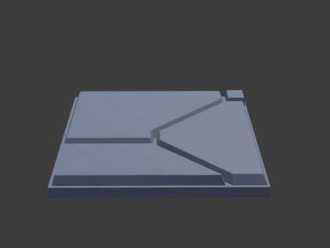 SF 패널 c 3D 모델