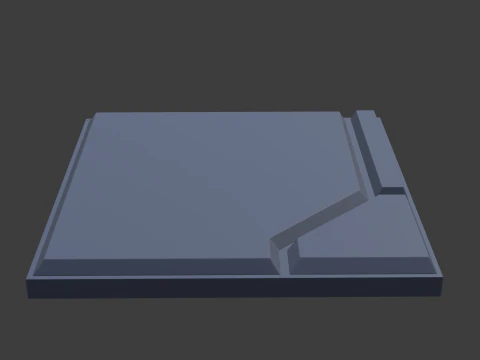 Painel de fic&ccedil;&atilde;o cient&iacute;fica e Modelo 3D