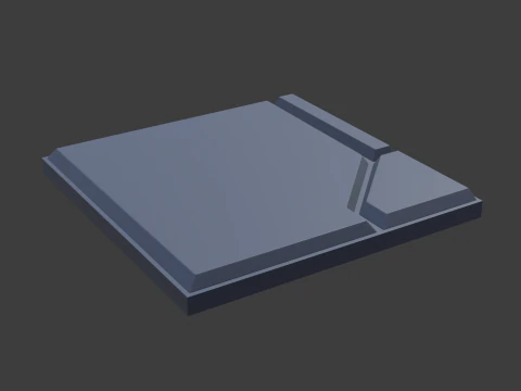 Painel de fic&ccedil;&atilde;o cient&iacute;fica e Modelo 3D