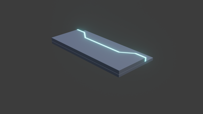 Sci fi panel i Model 3D .c4d .max .obj .3ds .fbx .stl .blend 