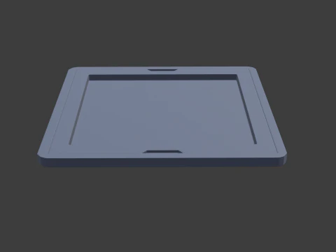 Panel de ciencia ficci&oacute;n k Modelo 3D