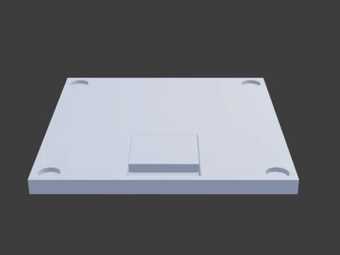 Sci fi panel r 3D Model