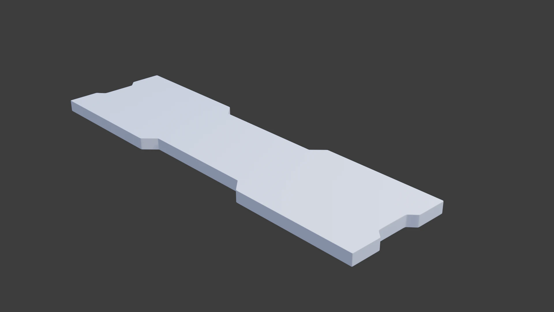 공상 과학 패널 t 3D 모델 .c4d .max .obj .3ds .fbx .stl .blend