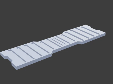 SF 패널 u 3D 모델