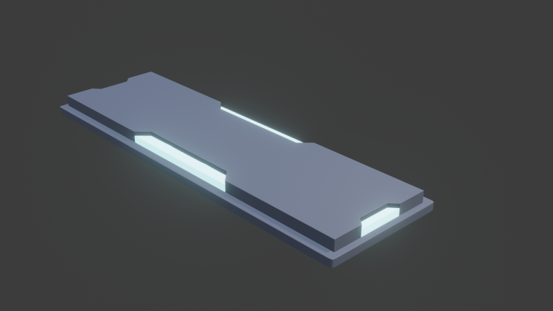 Sci fi panel v Modelo 3D .c4d .max .obj .3ds .fbx .stl .blend 