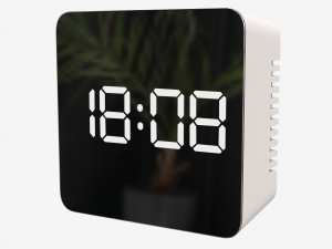 ACCEDE Mirror Surface Digital Clock 3D Model