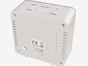 ACCEDE 거울 표면 디지털 시계 3D 모델