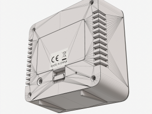 ACCEDE Mirror Surface Digital Clock 3D-Modell
