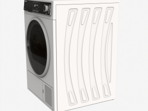 Sharp KD-HHH8S8GW3 dryer 3D Model