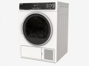 Secador afiado KD-HHH8S8GW3 Modelo 3D