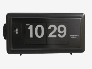 TWEMCO alarm FLIP CLOCK AL-30 black 3D Model