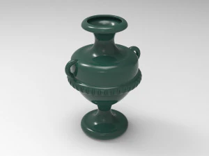 फूलदान 3D मॉडल