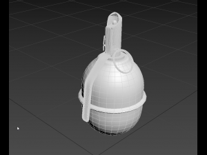 rgd-5 grau 57-g-717 index is a soviet offensive hand grenade Modelo 3D