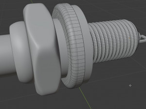 spark plug Modelo 3D