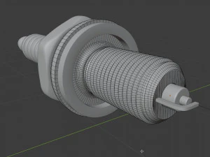 vela de igni&ccedil;&atilde;o Modelo 3D