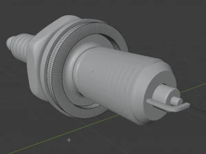 vela de igni&ccedil;&atilde;o Modelo 3D