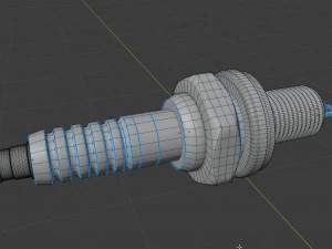 vela de igni&ccedil;&atilde;o Modelo 3D