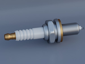 spark plug Modelo 3D