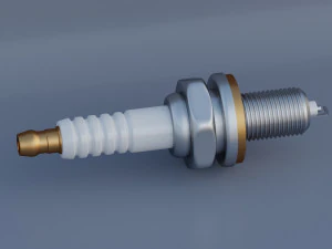 vela de igni&ccedil;&atilde;o Modelo 3D