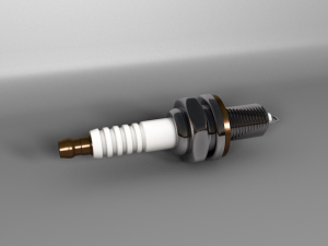 spark plug Modelo 3D