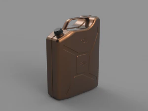the aluminum canister 3D Model
