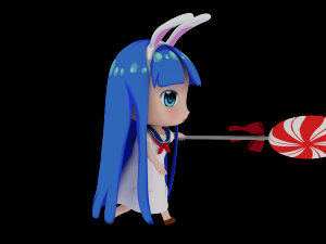 usagi - chan Model 3D