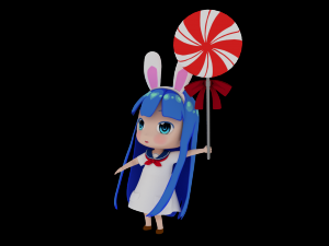 usagi - chan Model 3D