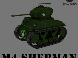 m4 sherman 3D Model