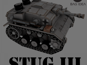stug iii 3D Модель