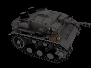 stug iii 3D Model